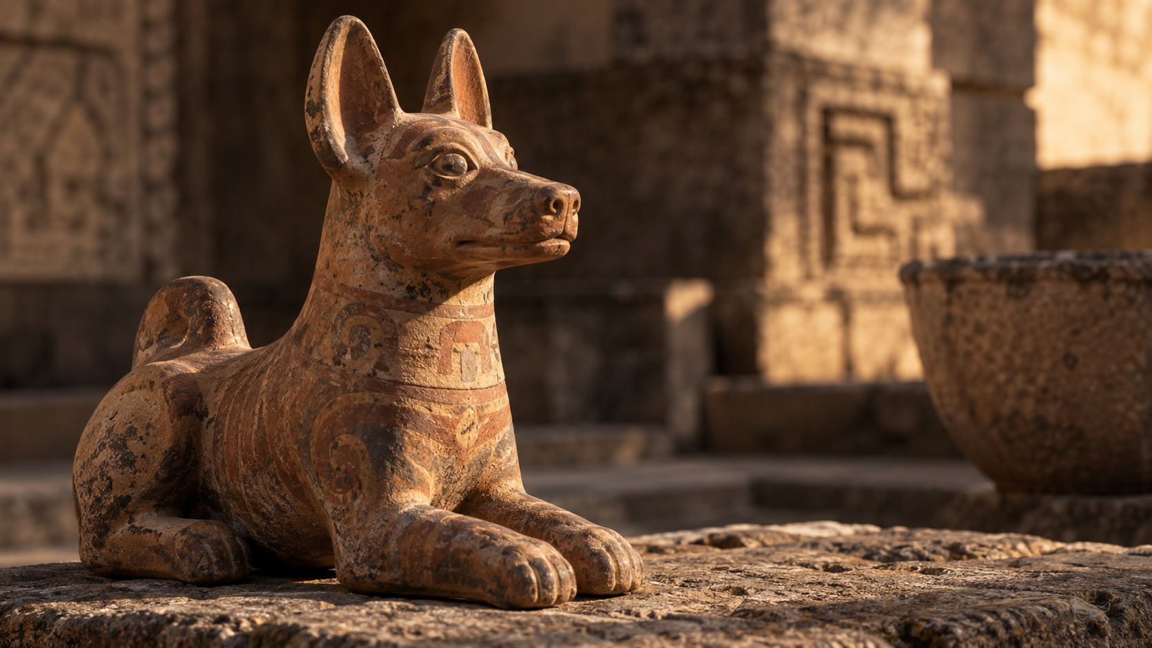 Xoloitzcuintle reposando